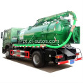 SINOTRUCK HOWO NOVO 4X2 10 CBM 10000L CURCIMA DE LIMPENTE DE ESPECIDO 10000L CAMINH